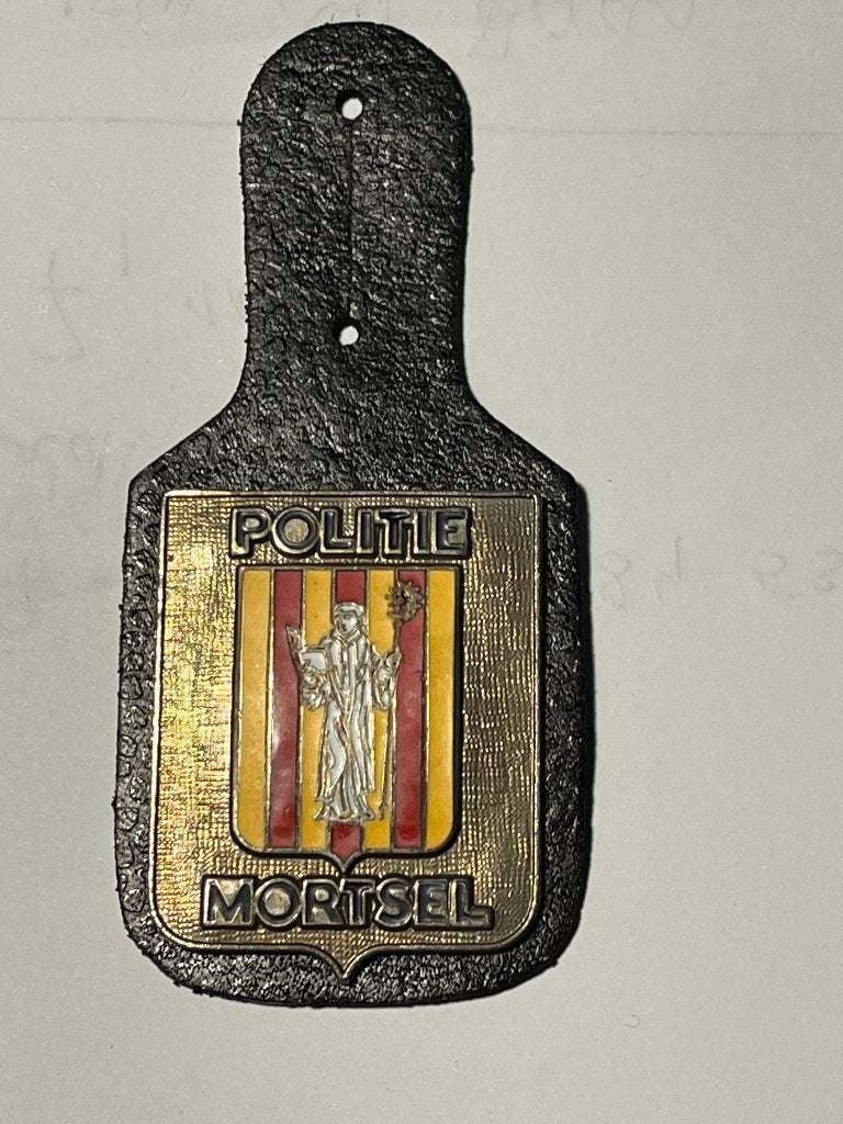 Medalion Politie Mortsel, Ophalen of Verzenden, Nieuw