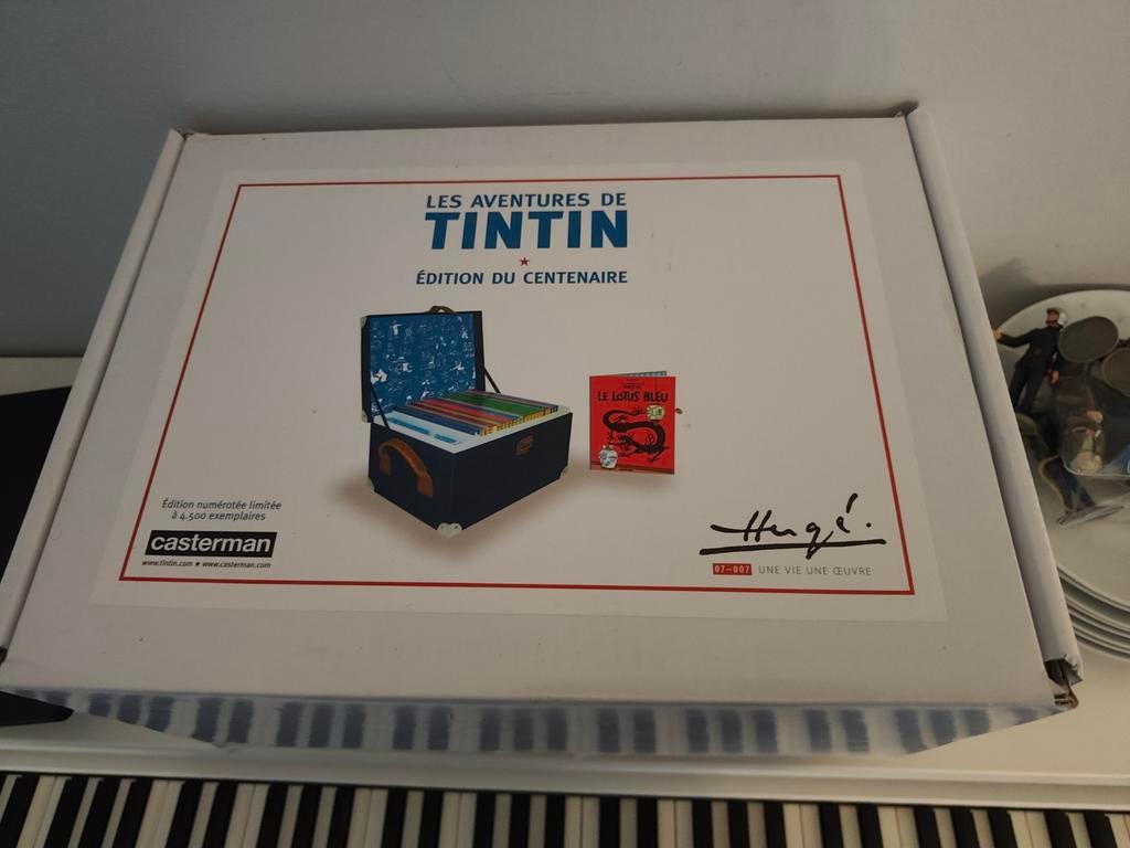 Coffret bd collector Tintin édition du centenaire, Verzamelen, Stripfiguren, Kuifje, Ophalen of Verzenden