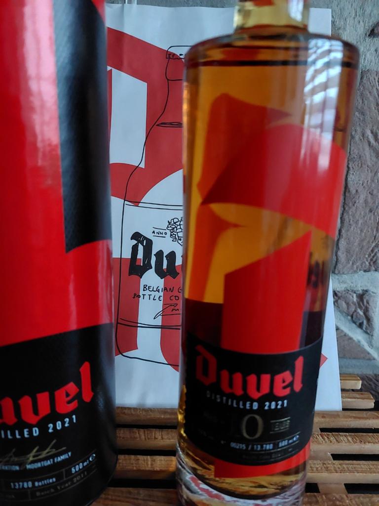 Duvel whisky 2021 . 2 x beschikbaar. prijs is per fles, Verzamelen, Biermerken, Ophalen, Duvel