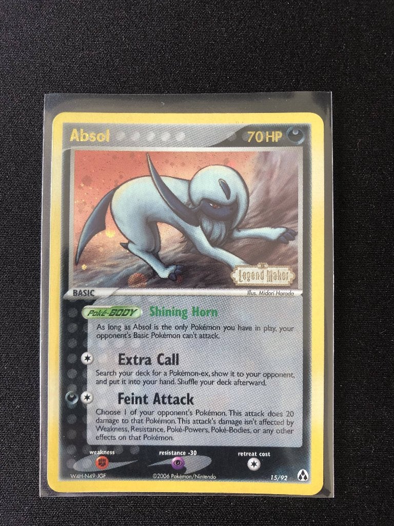 Estampillé Holo Ex Legend Maker à l'envers absolu, Enlèvement ou Envoi, Comme neuf, Cartes en vrac