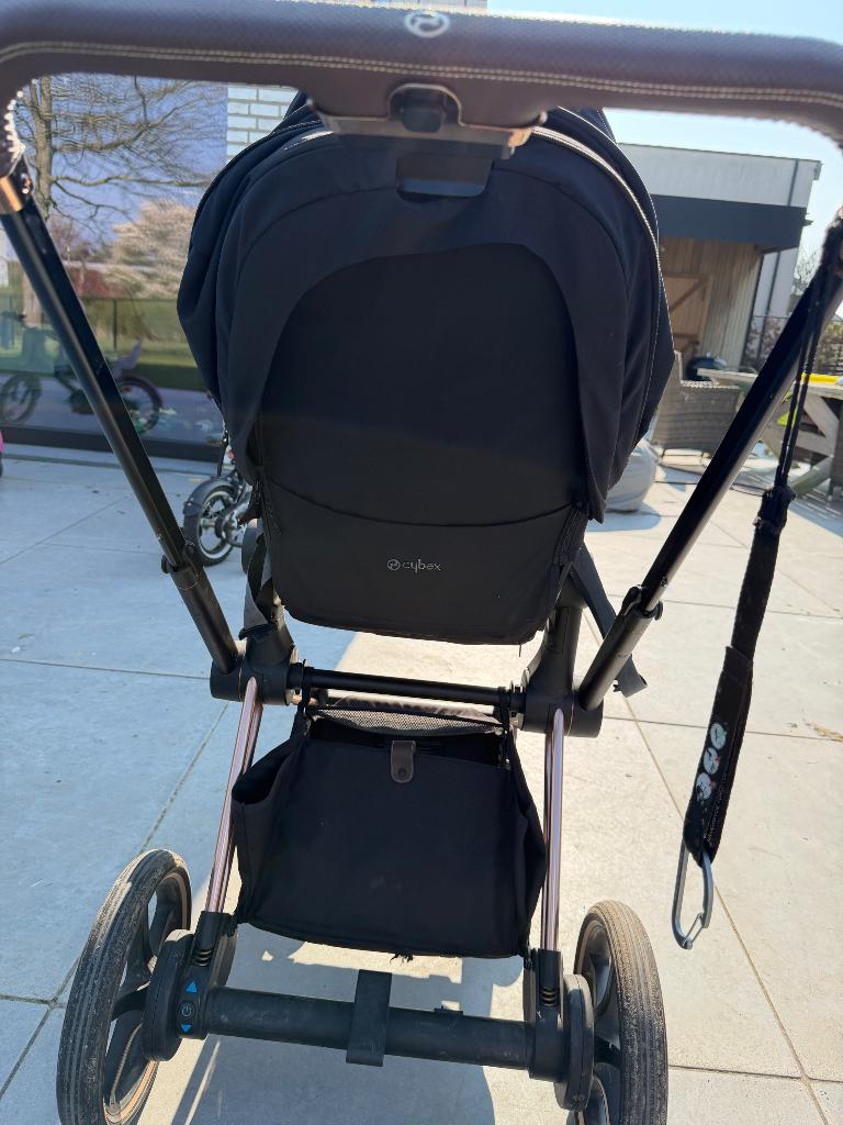 Cybex E priam All in + tweede batterij, Ophalen, Gebruikt, Combiwagen, Overige merken