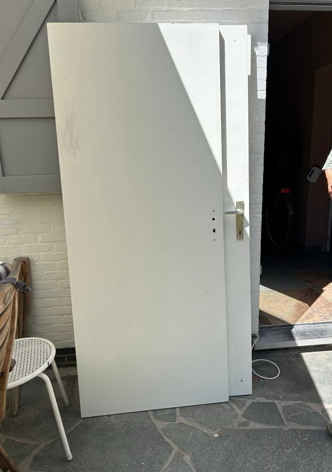 4 deuren, Doe-het-zelf en Bouw, Ophalen, Gebruikt, 80 tot 100 cm, Binnendeur