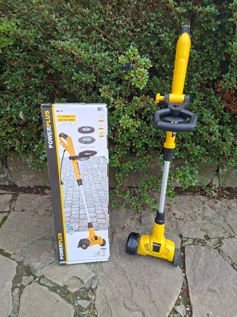 Powerplus onkruidborstel, Tuin en Terras, Ophalen, Zo goed als nieuw, Powerplus