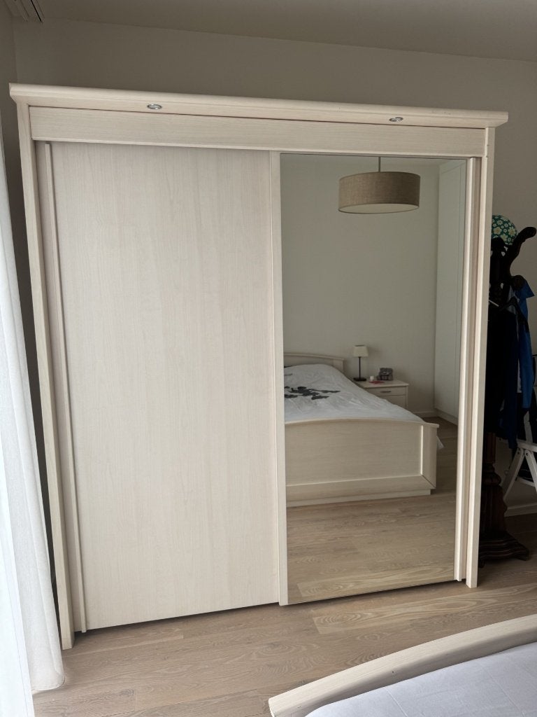 kleerkast, Huis en Inrichting, Ophalen, Gebruikt, 200 cm of meer, Met plank(en)