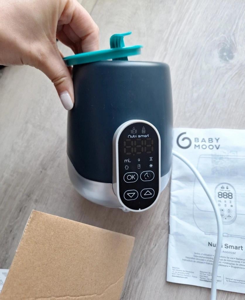 Flesverwarmer babymoov, Ophalen