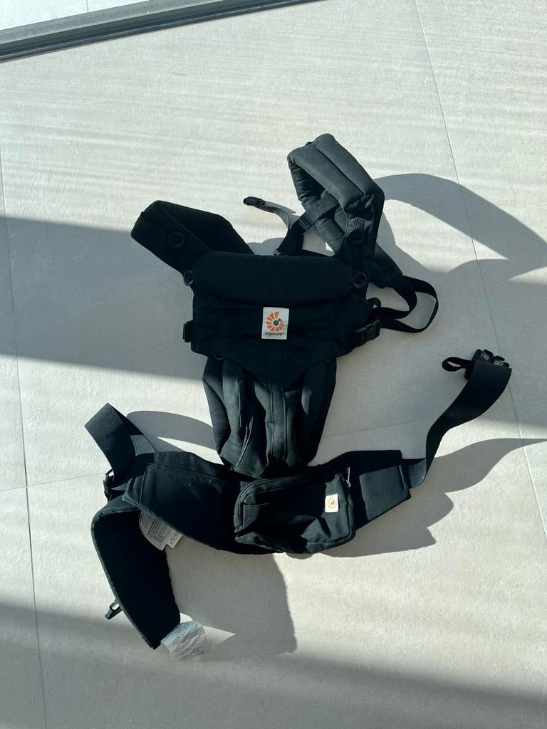 Ergobaby Draagzak Omni 360 Pure Black, Ophalen, Zo goed als nieuw