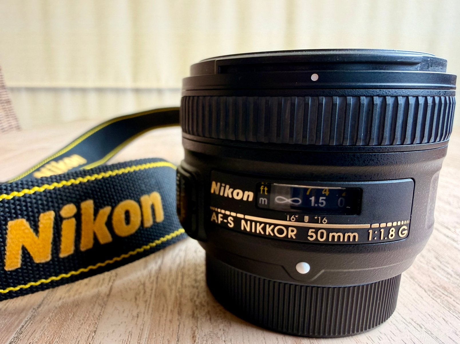 Nikon AF-S Nikkor 50mm f/1.8G, Ophalen, Zo goed als nieuw, Nikon, Autofocus