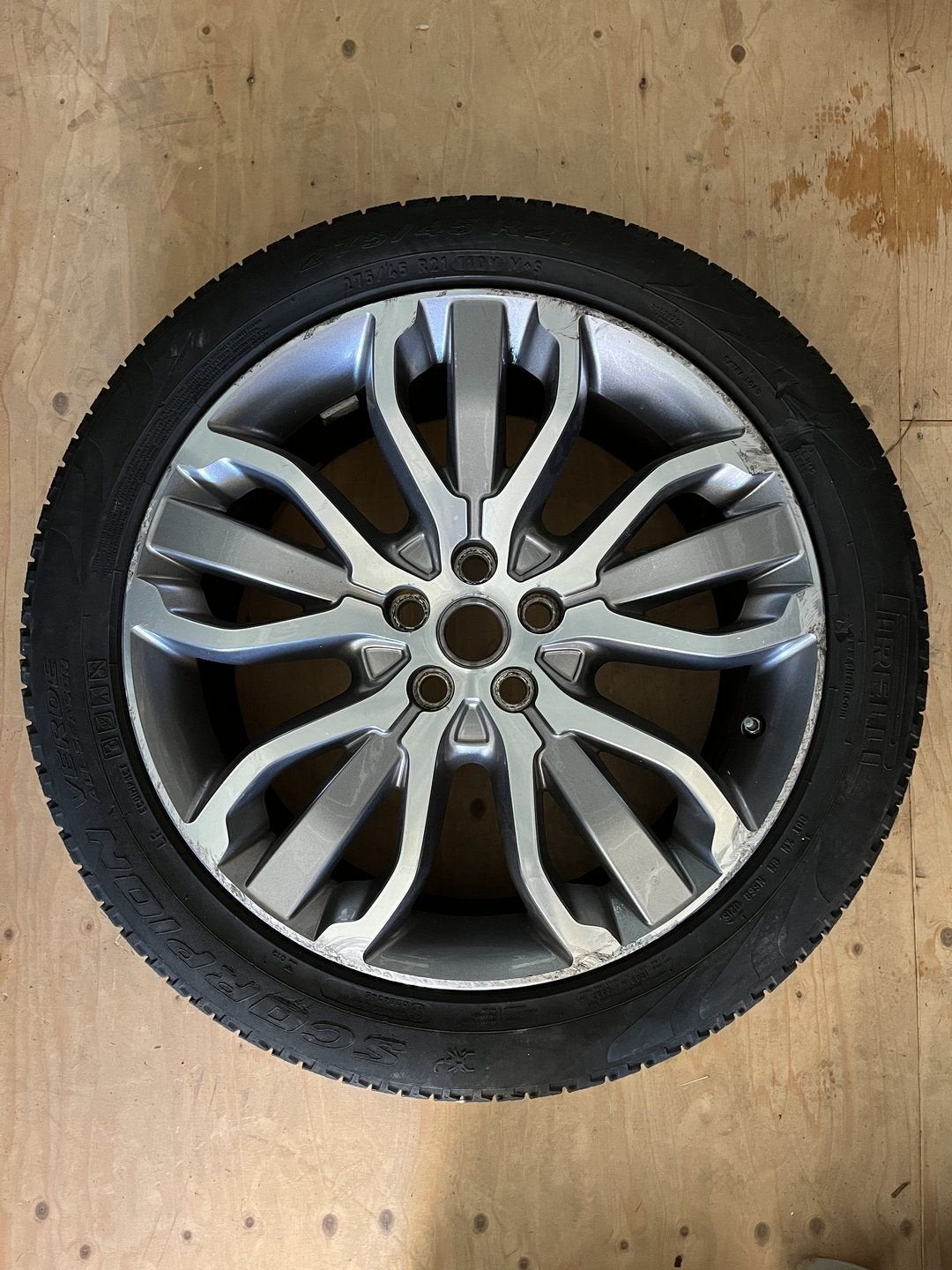 1x Range Rover reservewiel Pirelli Scorpion Verde All Season, Ophalen, Gebruikt, -, 275 mm