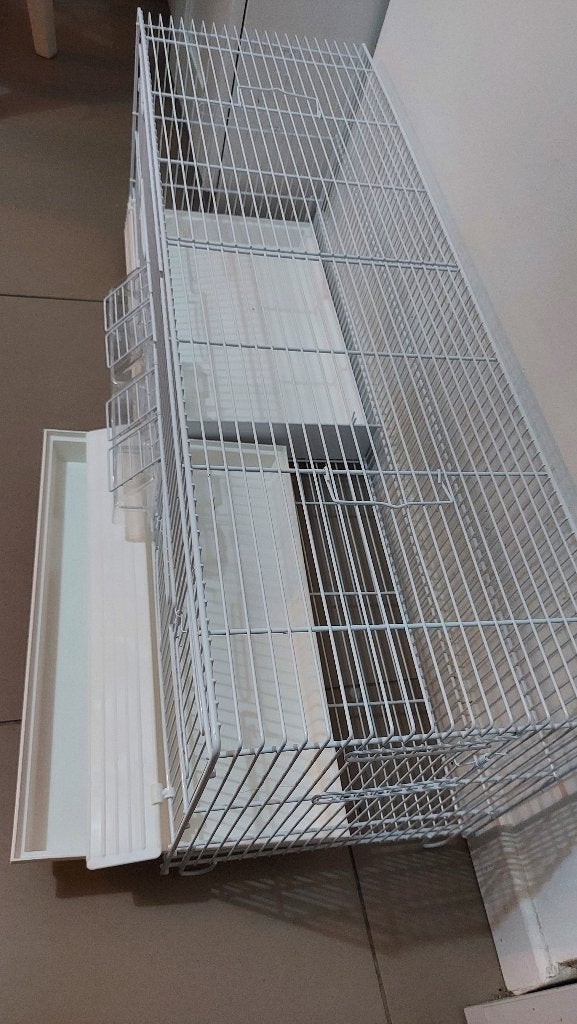 Cage oiseaux 90×30, Animaux & Accessoires, Oiseaux | Cages & Volières, Enlèvement ou Envoi, Comme neuf, Cage à oiseaux