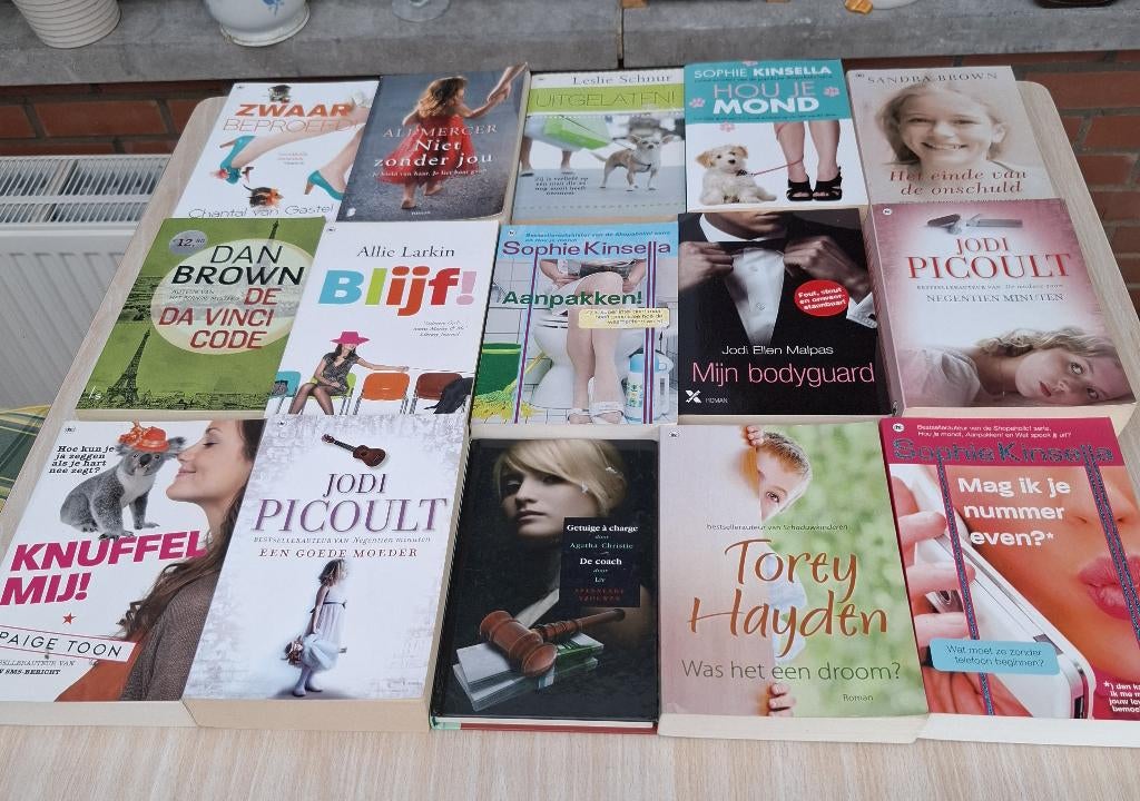 romans te koop aan 1 euro/stuk, Ophalen of Verzenden, Gelezen