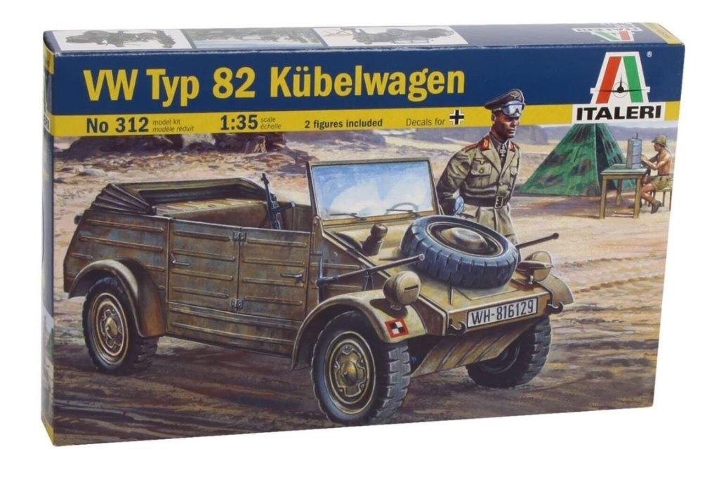 ITALERI 0312 VW TYP 82 KÜBELWAGEN échelle 1/35, Hobby & Loisirs créatifs, Neuf, Voiture, 1:32 à 1:50, Italeri