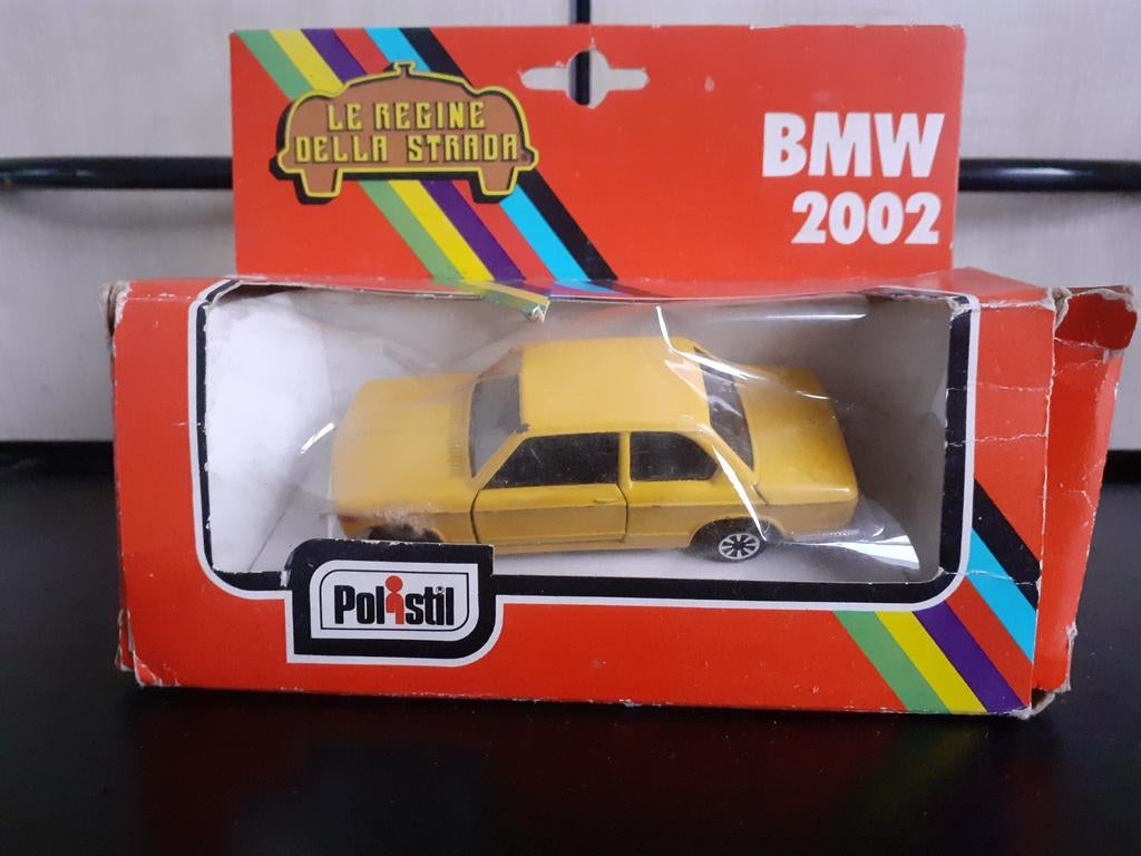 Polistil BMW 2002 1/43, Enlèvement ou Envoi, Utilisé, Voiture, Autres marques
