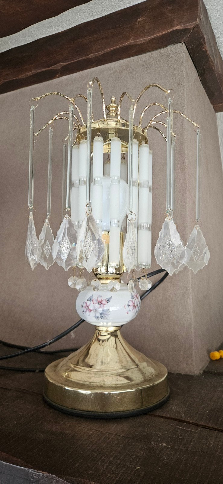 tafellampen, schouwklok, Huis en Inrichting, Lampen | Tafellampen, Ophalen