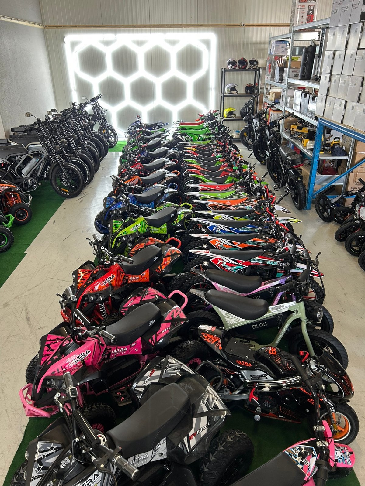 Nieuwe elektrische en benzine kinder quads en crossers, Enlèvement, Neuf