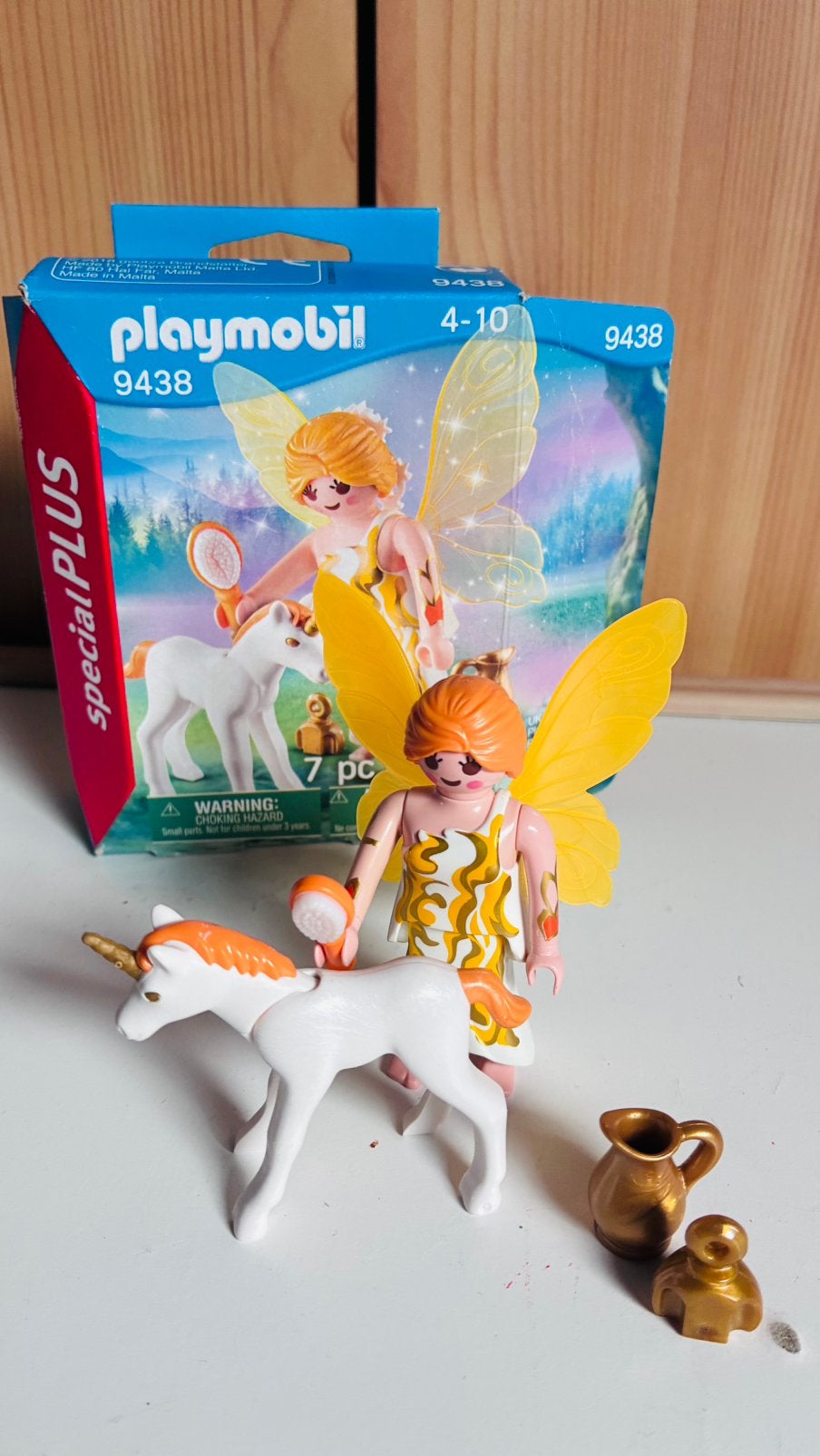 Playmobil Special Plus 9438  Fée et bébé licorne, Special plus, Comme neuf, Figurines, Kit complet