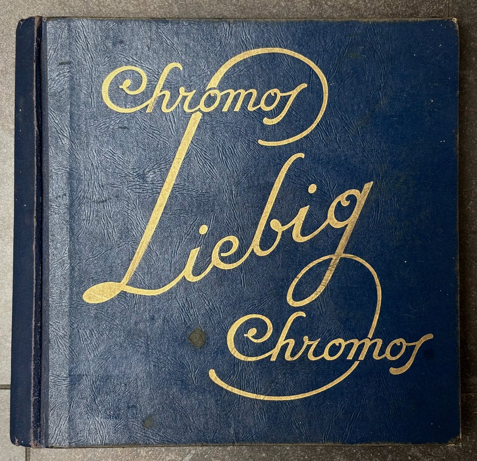 Album Liebig Chromos vol met prenten, Collections, Gravure, Enlèvement, Utilisé, 1940 à 1960