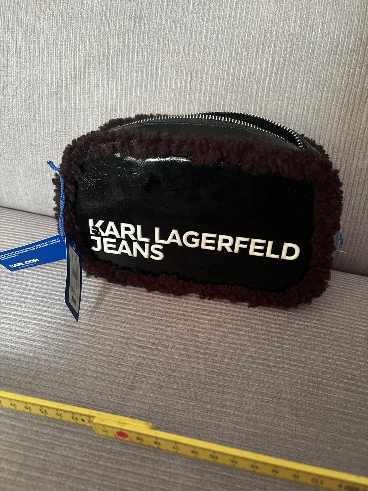Karl Lagerfeld tas, Handtassen en Accessoires, Tassen | Damestassen, Ophalen of Verzenden, Nieuw, Zwart, Schoudertasje