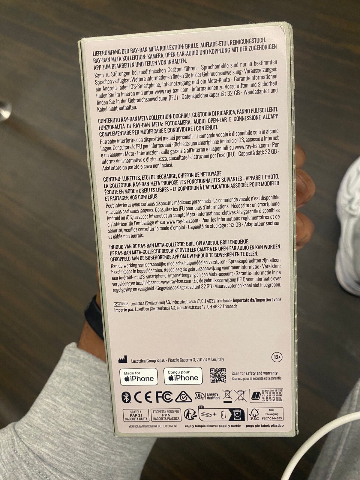 Lunettes connectées Ray-Ban Meta Génération 3 - État Neuf, Enlèvement ou Envoi, Neuf