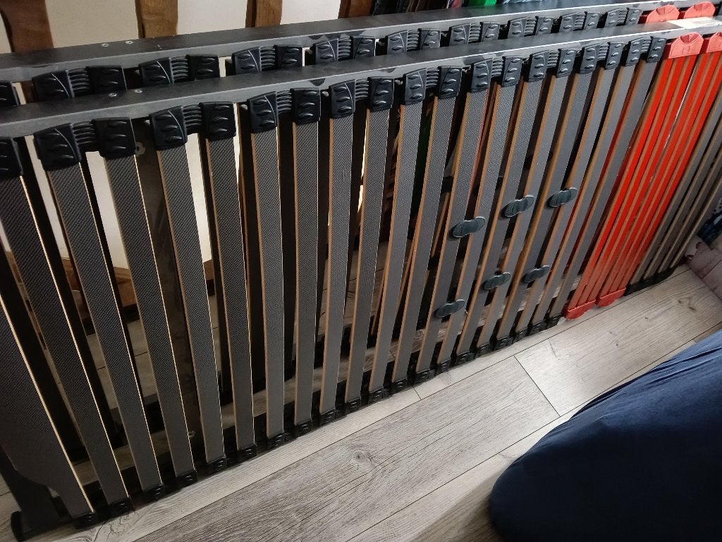 Lattenbodem, Ophalen, Gebruikt, Tweepersoons, 80 cm