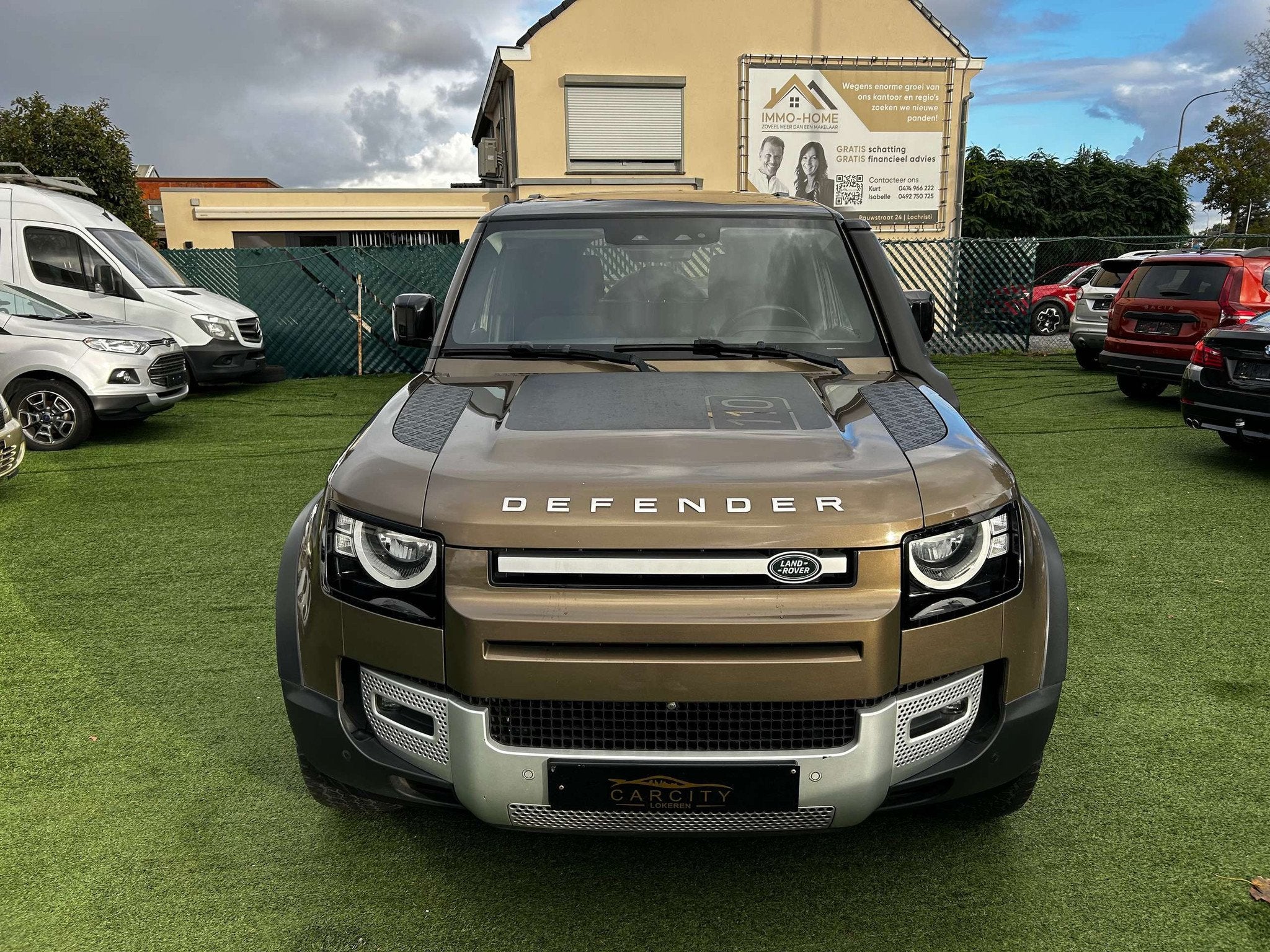 Land Rover Defender 110 2.0 Bi-Turbo D240 S PANO  LED, Autos, Cuir, Achat, 204 g/km, Noir
