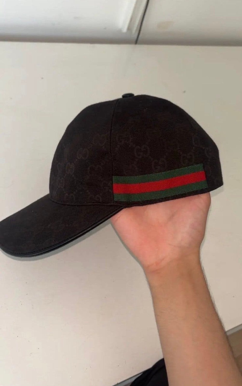 Gucci pet, Ophalen of Verzenden, Zo goed als nieuw, Pet