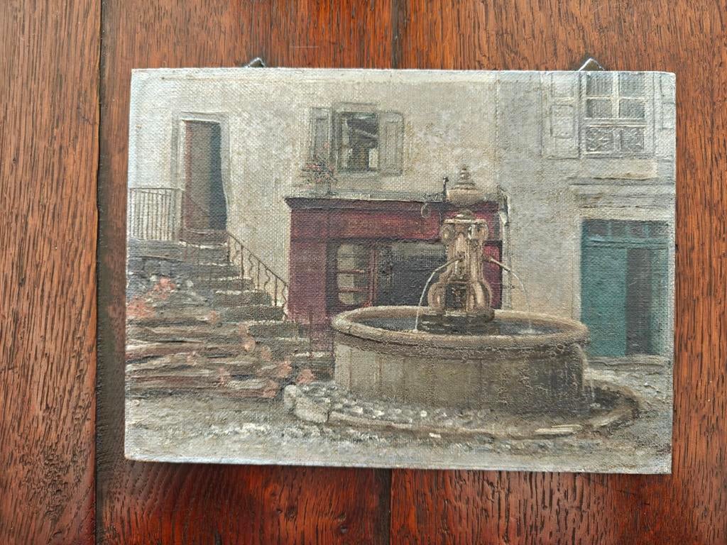 Peinture à l'huile dans une école française/belge, Enlèvement ou Envoi
