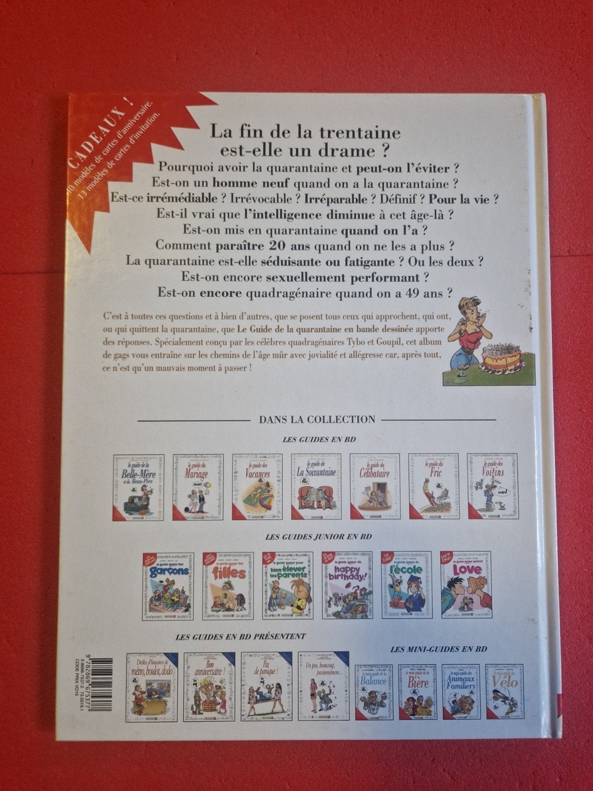 bd le guide de la quarantaine, Enlèvement ou Envoi