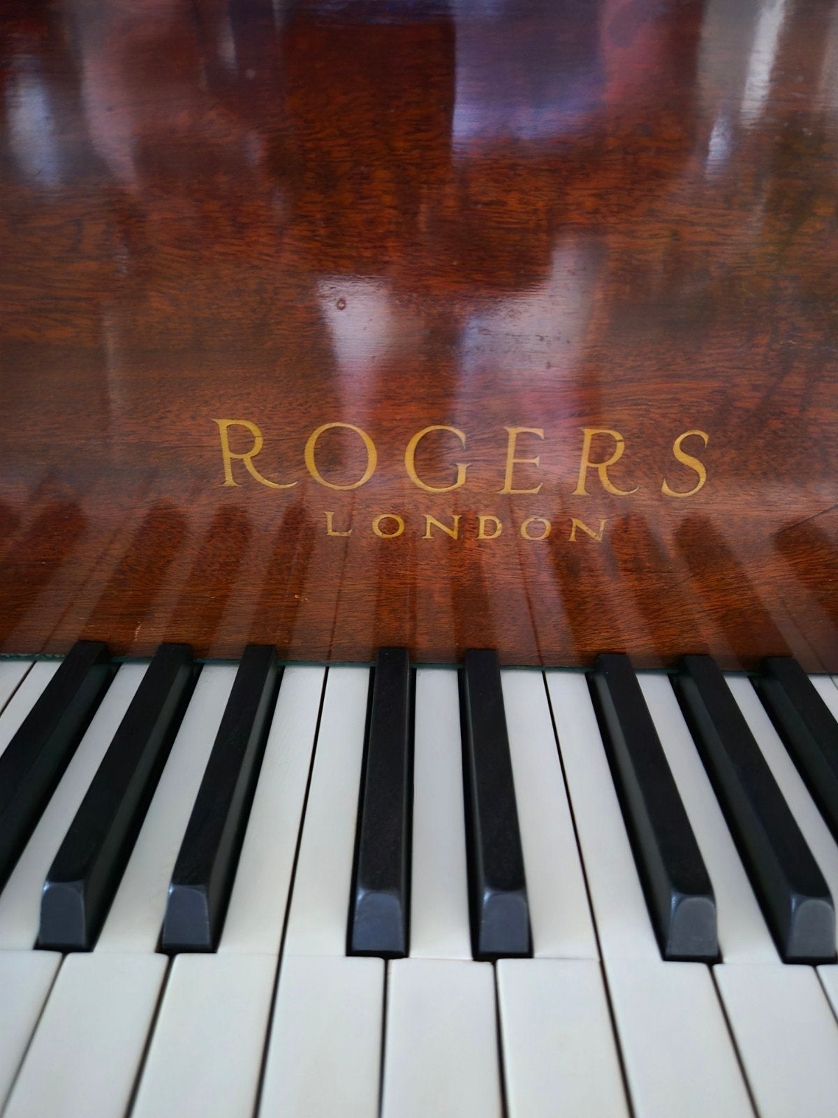 vleugelpiano  rogers Londen, Muziek en Instrumenten, Ophalen