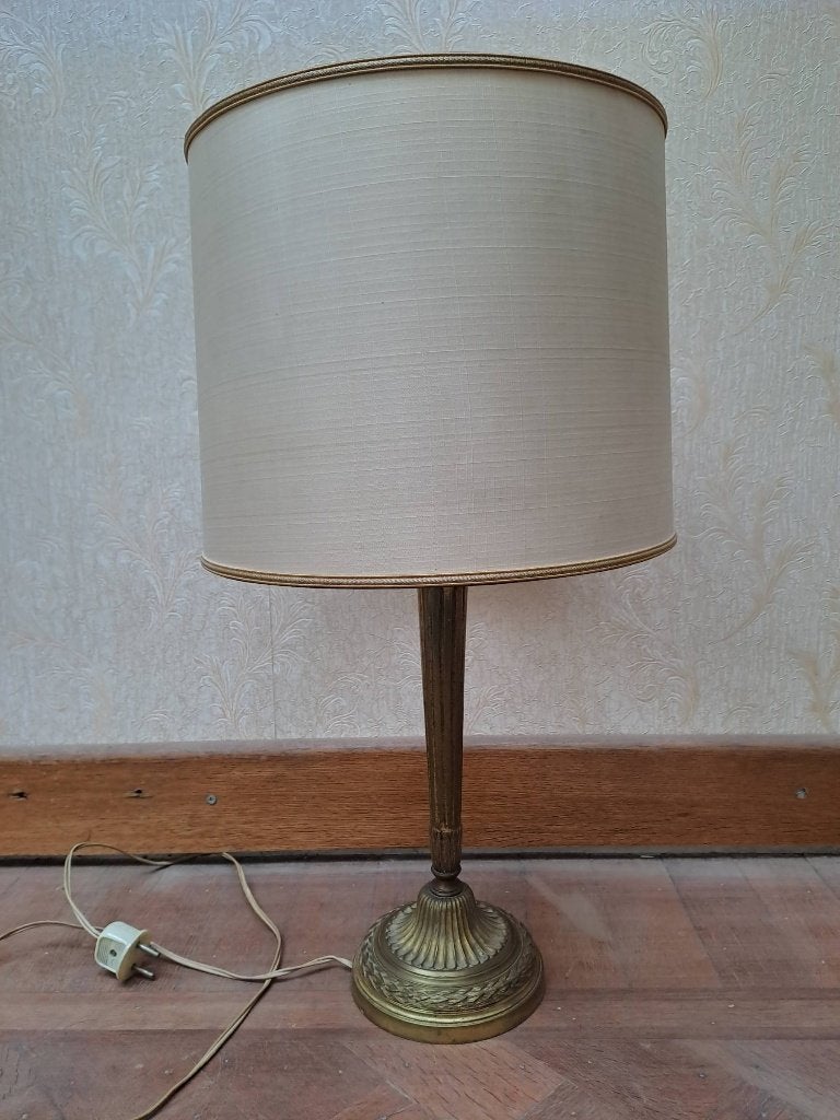 retro staanlamp, Enlèvement ou Envoi, Utilisé, Moins de 100 cm