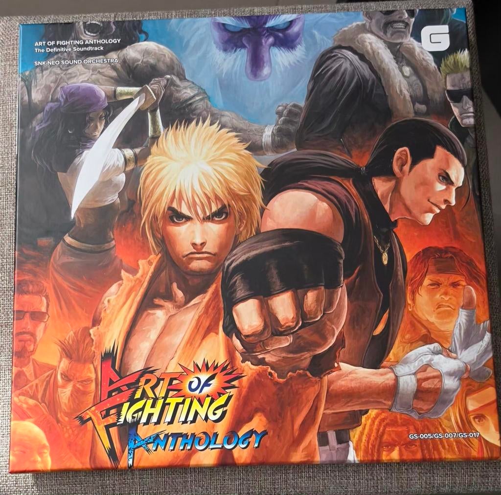 ART OF FIGHTING ANTHOLOGY vinylbox complete set snk neogeo, Cd's en Dvd's, Vinyl | Verzamelalbums, Limited edition, Filmmuziek en Soundtracks