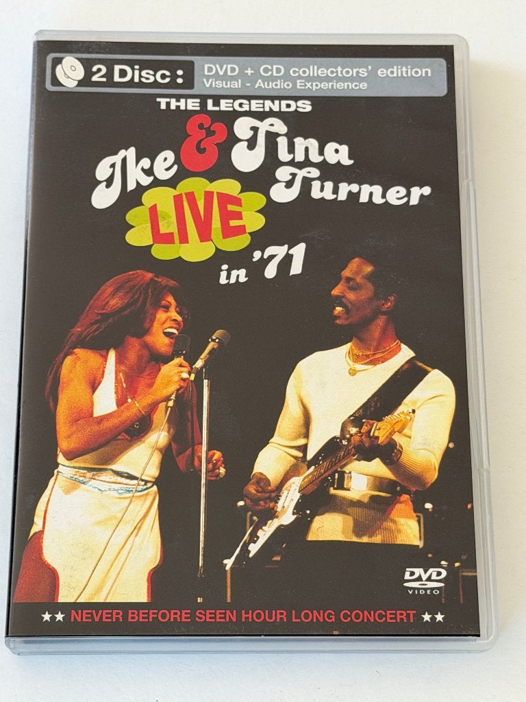 Ike & Tina Turner – The Legends Live In '71 (CD+DVD), Tous les âges, Enlèvement ou Envoi, Utilisé