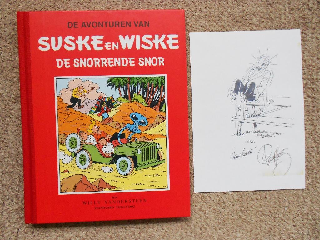 Suske en Wiske 33 Klassiek - De Snorrende Snor +tek P Geerts, Willy Vandersteen, Eén stripboek, Nieuw, Ophalen of Verzenden