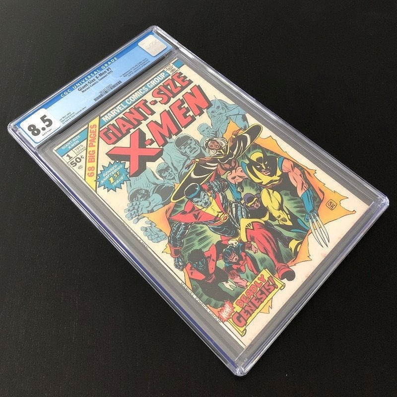 Giant-Size X-Men Vol.1 #1 CGC (1975) VF+ (8.5), Boeken, Strips | Comics, Nieuw, Eén comic, Amerika, Verzenden