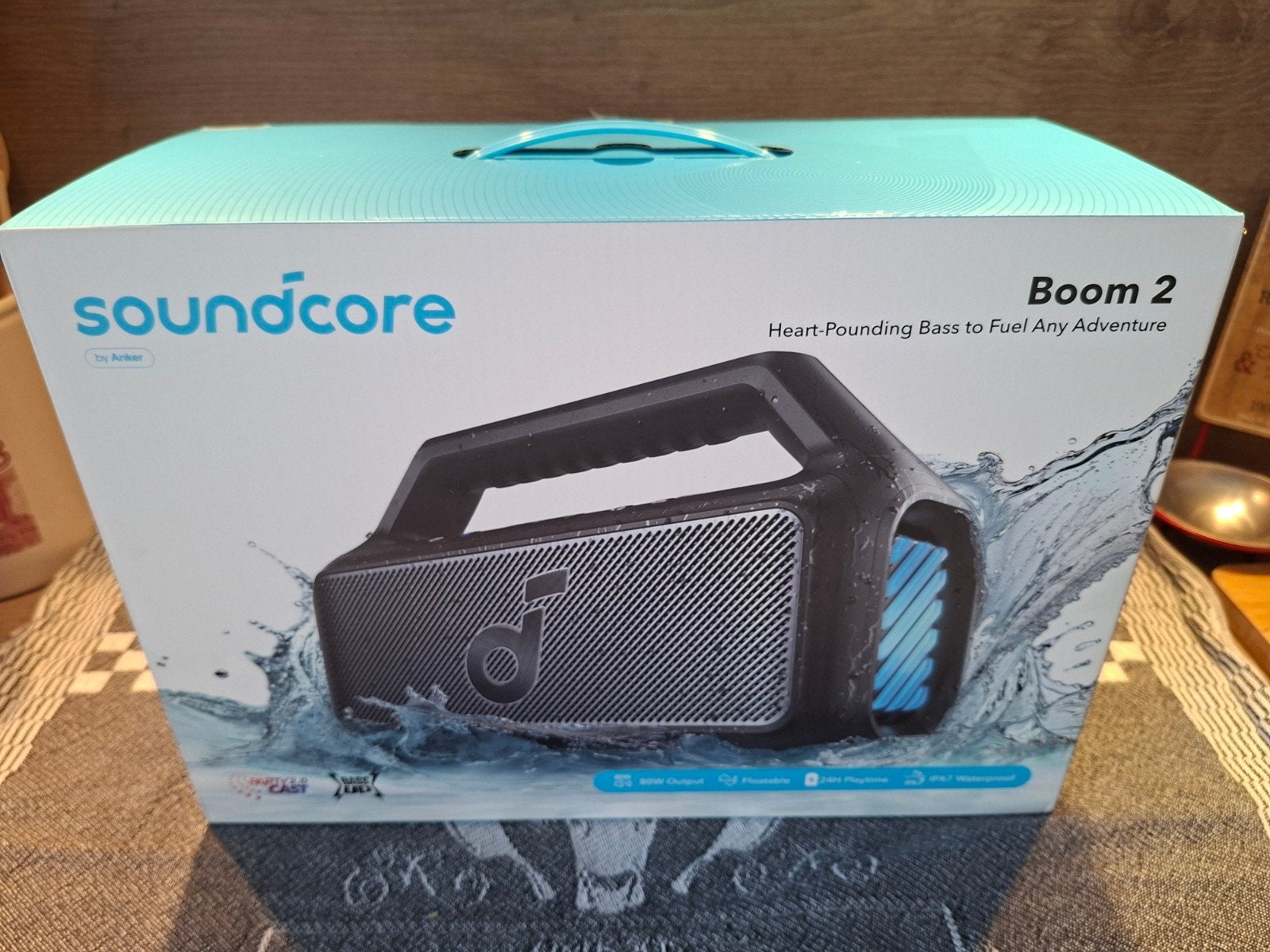 Soundcore Boom 2 bluetooth speaker, Bluetooth, Enlèvement