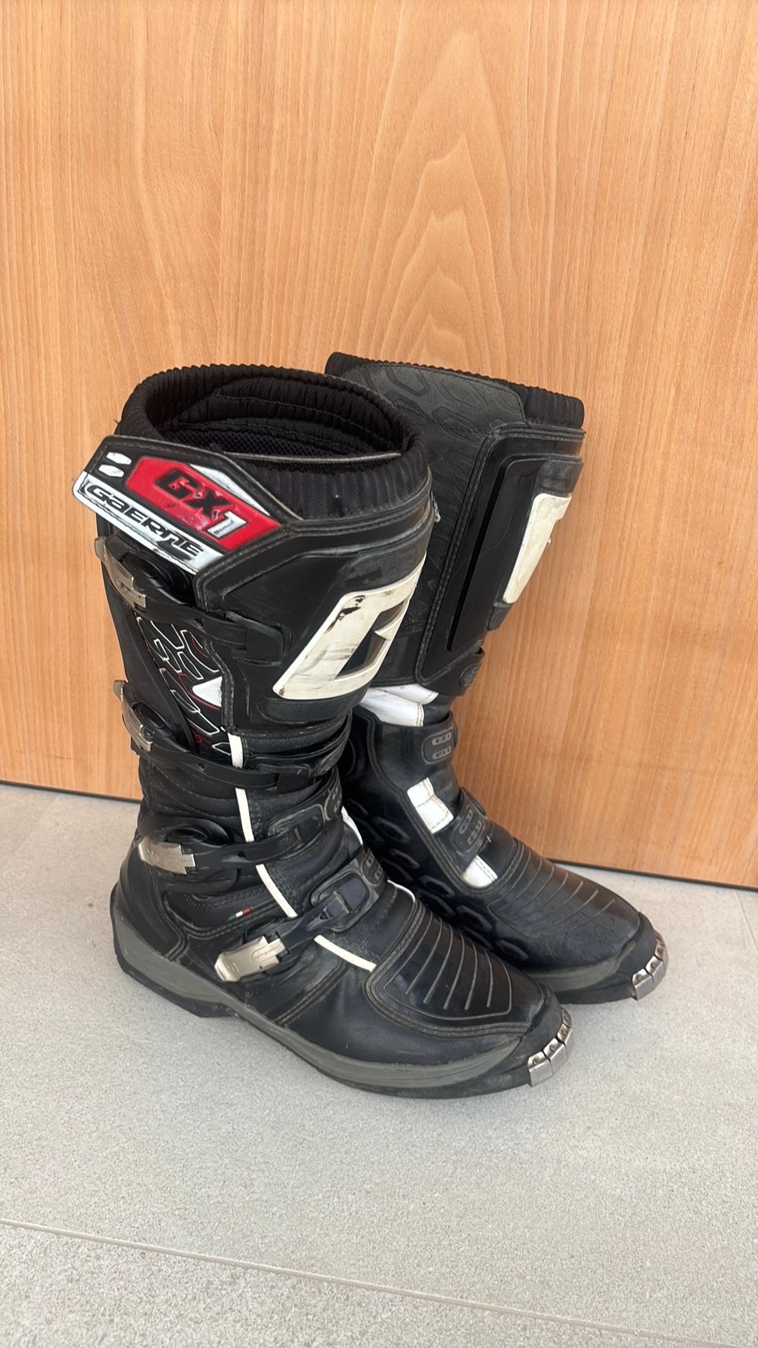 Gaerne GX1 crosslaarzen motorlaarzen – Maat 44 (maat 42/43), Motoren, Ophalen of Verzenden, Laarzen