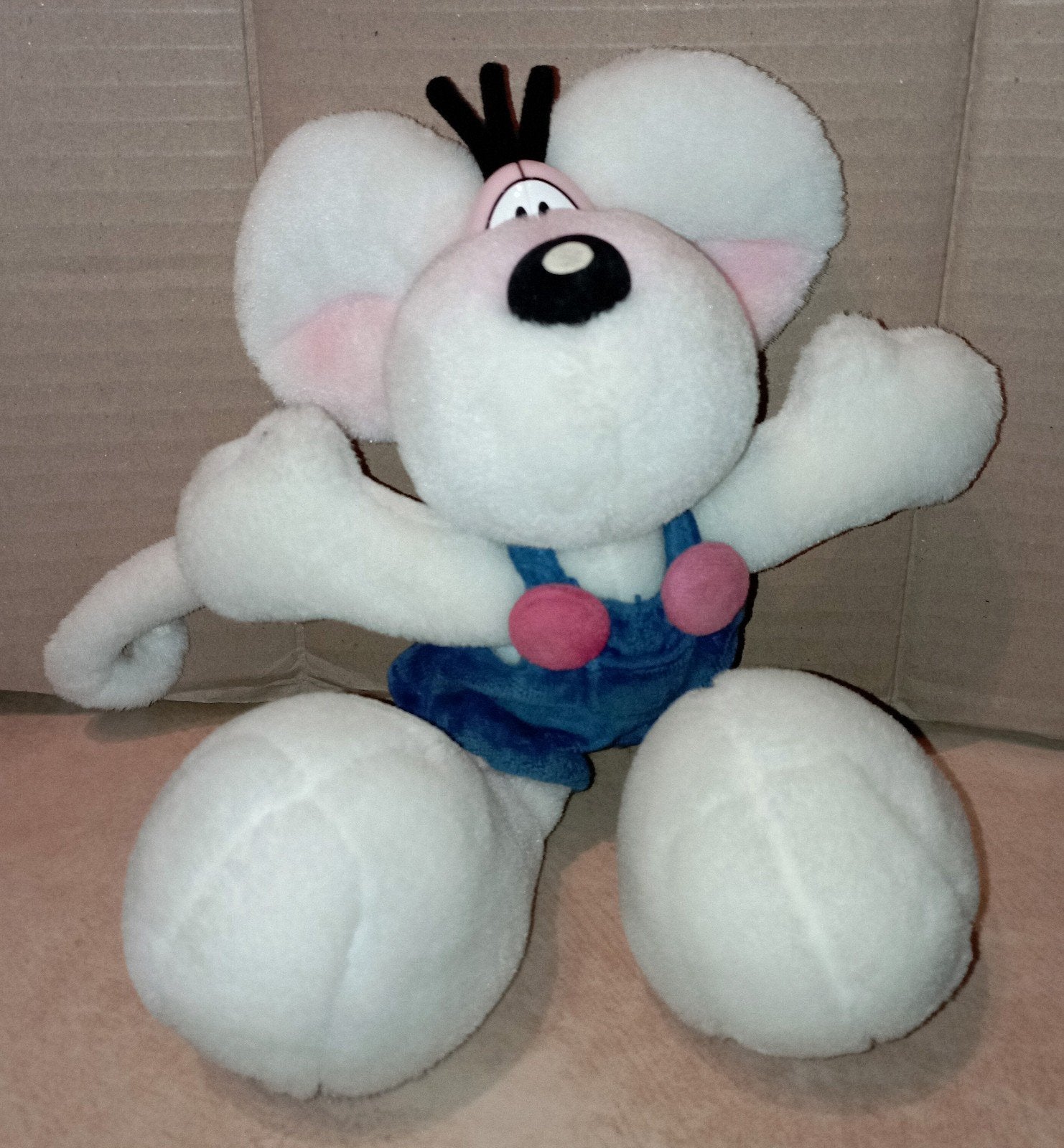 Knuffel Diddl ontvangt je met open armen, Verzamelen, Ophalen of Verzenden, Diddl, Zo goed als nieuw, Knuffel