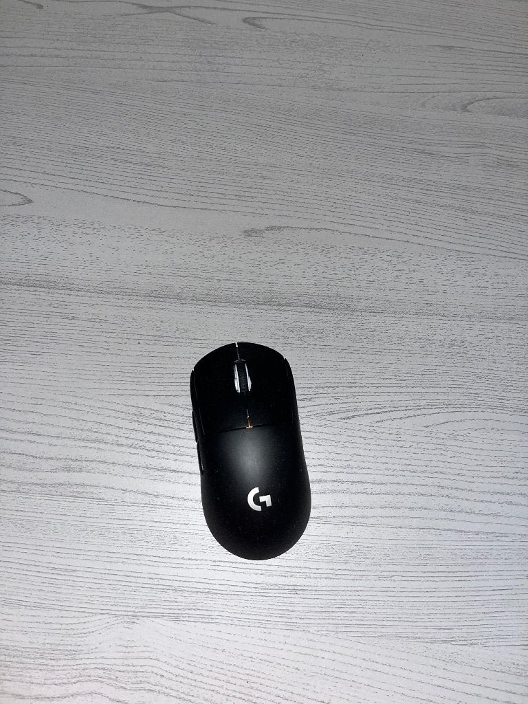 Logitech g pro x Superlight muis, Ophalen, Rechtshandig, Muis, Gebruikt