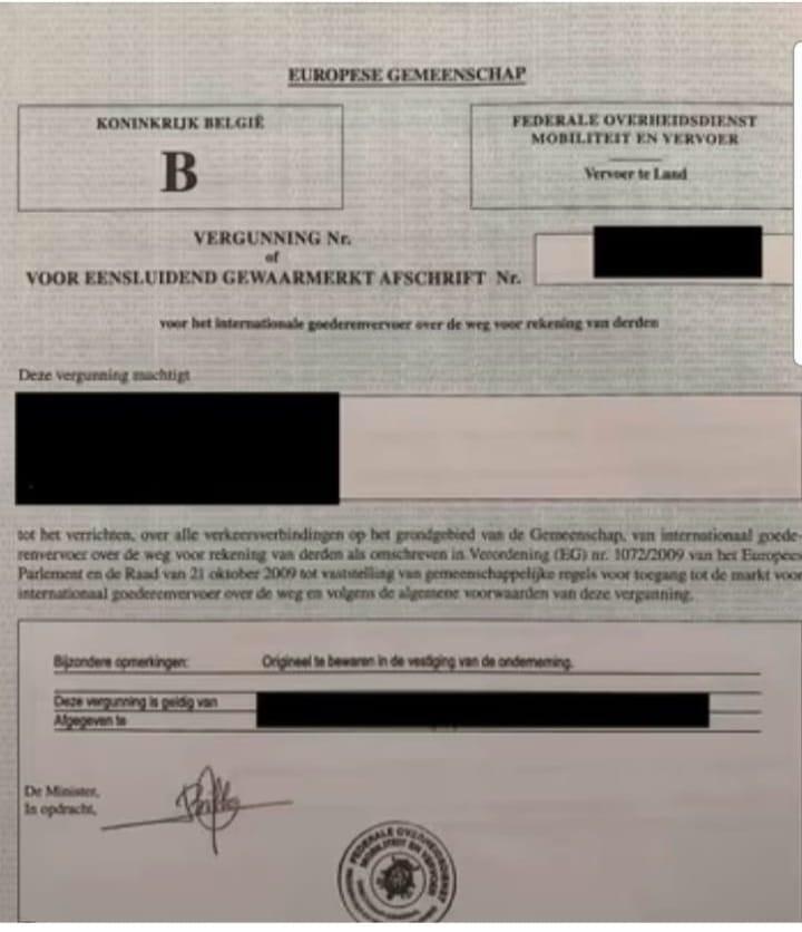 Permis de transport, Offres d'emploi, Contrat à durée indéterminée