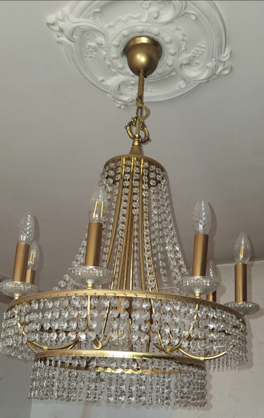 Verschillende lusters te koop,bieden aub., Huis en Inrichting, Ophalen, Glas, Alle stijlen