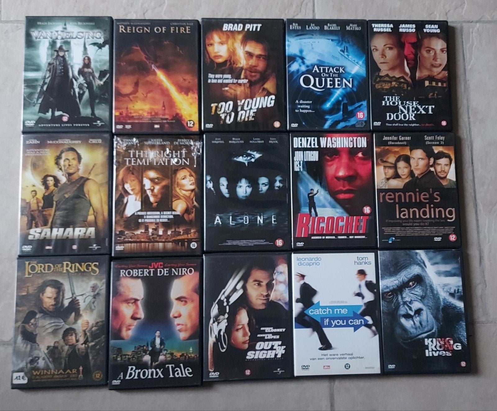 DVD 15 stuks Top films in uitstekende staat. Zie foto's, Ophalen of Verzenden