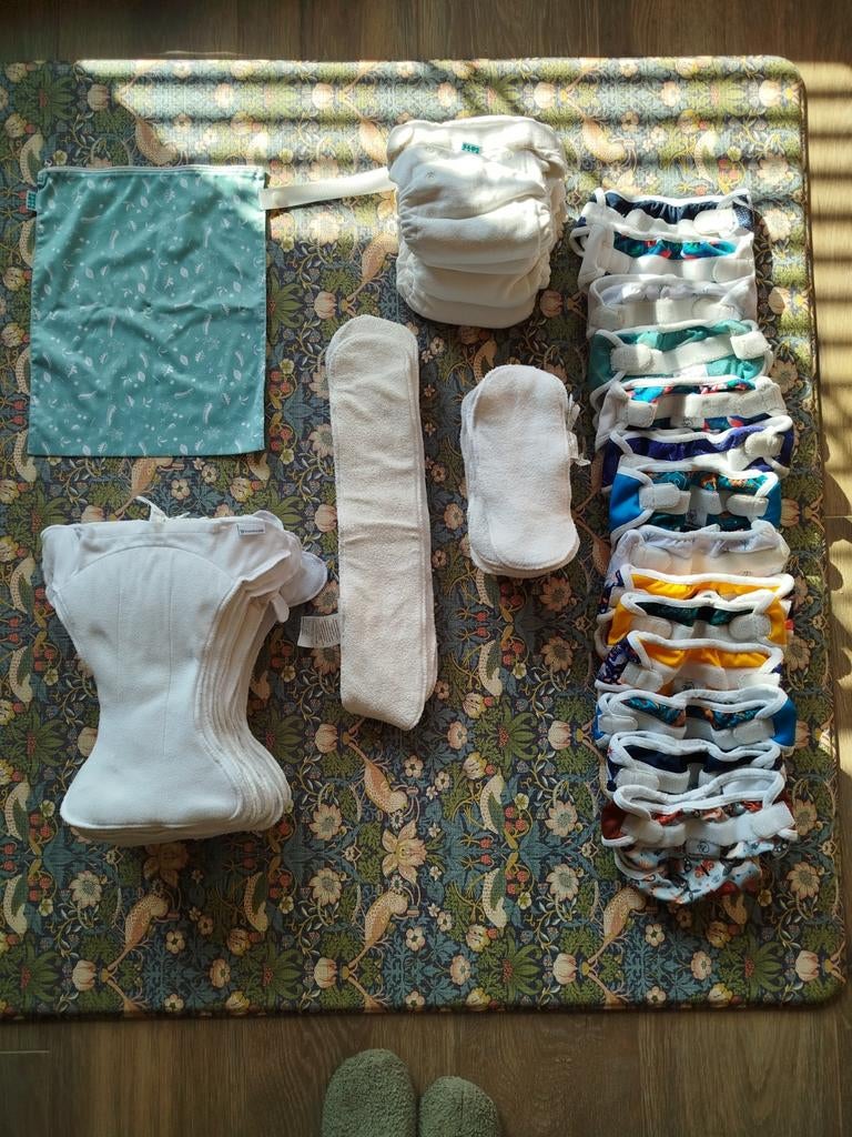 Totaalpakket wasbare luiers, Kinderen en Baby's, Ophalen
