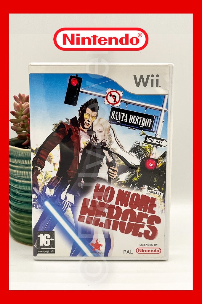 No More Heroes – Nintendo Wii - PAL FR, Consoles de jeu & Jeux vidéo, Enlèvement ou Envoi, 1 joueur, Aventure et Action, À partir de 16 ans