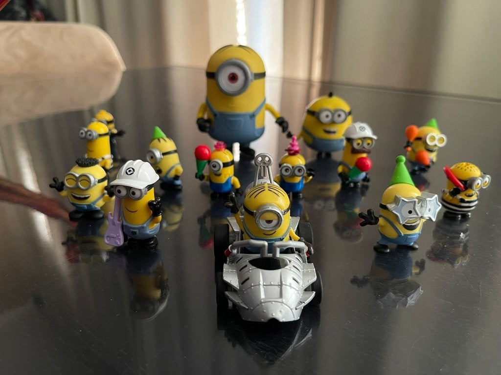 14 Minion knuffels als nieuw., Kinderen en Baby's, Speelgoed | Knuffels en Pluche, Ophalen of Verzenden, Zo goed als nieuw