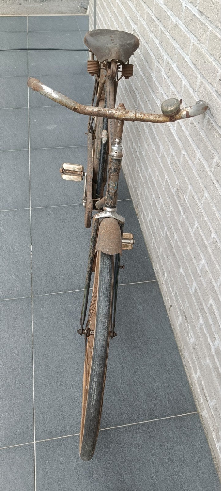 oude herenfiets, Fietsen en Brommers, Fietsen | Oldtimers, Ophalen of Verzenden