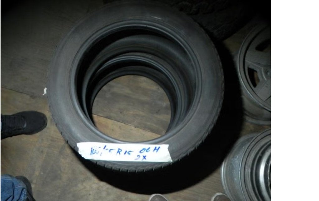 Banden 2 x 185x55 R 15 86H, Ophalen