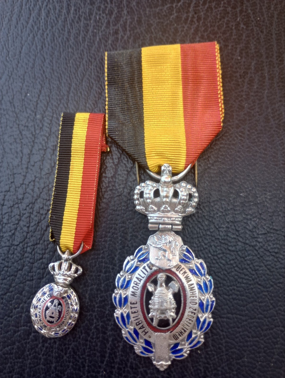Médaille et mignonette 20 ans de carrière, Envoi