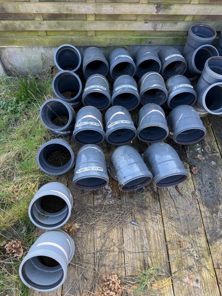 PVC hulpstukken buizen, Doe-het-zelf en Bouw, Buizen en Afvoer, PVC, Ophalen
