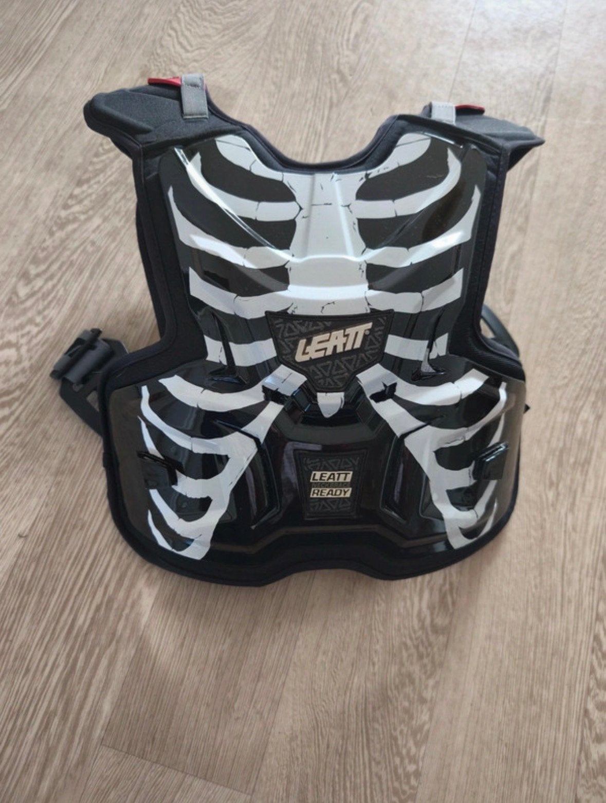 Veste de corps LEATT Adventure Lite Jr CAGE, Enlèvement ou Envoi, Blanc, Taille 48/50 (M), Course à pied ou Cyclisme