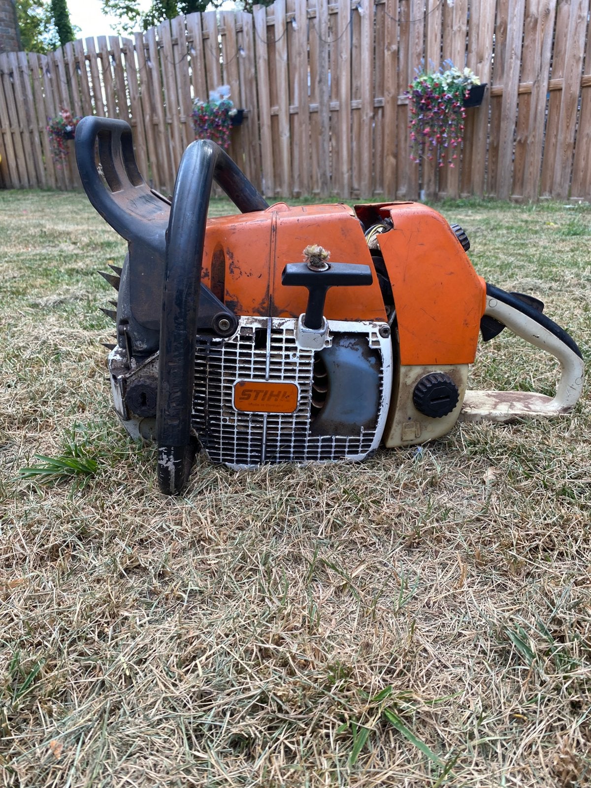 Stihl 088, Ophalen, Gebruikt, Kettingzaag