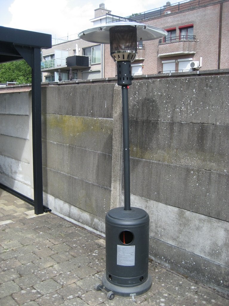 terrasverwarmer op gas, Ophalen, Zo goed als nieuw, Gas, Vloer